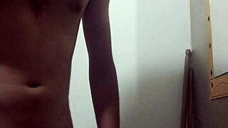 UNDRESSING for MASTURBATION in Bathroom is Wildly Hot!