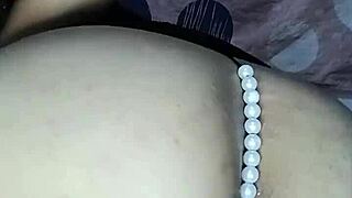 sexy latina in tight dress gets creamy with her vibrator