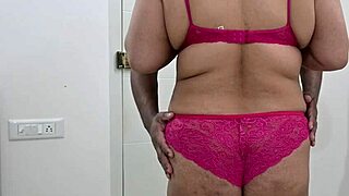 Bikini sexy girl teases with a slow handjob for her eager husband.