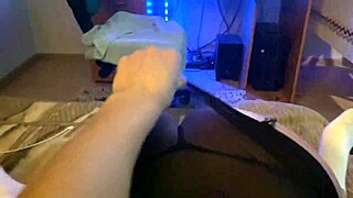 Alice Fire in Lingerie Asian Blowjob with Monster Cock