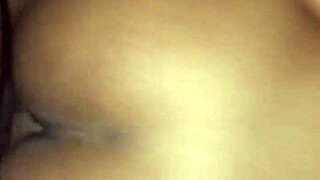 Hey, check out this amateur ebony teen getting drilled hard 😏