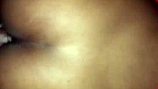 Hey, check out this amateur ebony teen getting drilled hard 😏