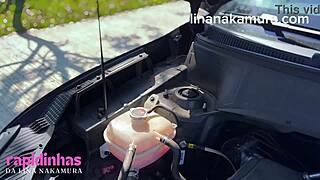 Man, This Hot Asian Latina Lina Nakamura Got Caught Banging in Public