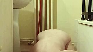 Homemade 2024 Clip: Milf Slave F Eats from Bowl with Toys