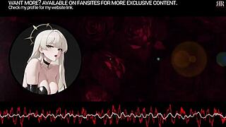 She became a bimbo in this erotic hentai audio