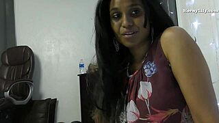 Indian stepmom guides stepson in Hindi audio jerk-off session