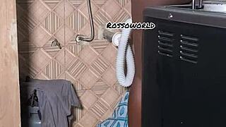 i set up a hidden camera on my naked stepmum