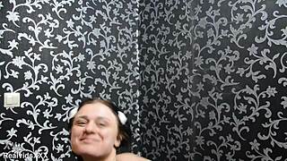 hey, this bitch craves cock, sucking it deep down her throat!