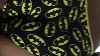 Hey, watch my wife handle that big black cock in her belly!