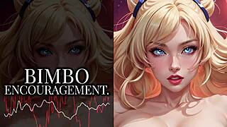 She became a bimbo in this erotic hentai audio