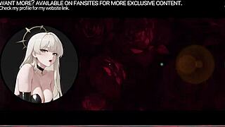 She became a bimbo in this erotic hentai audio