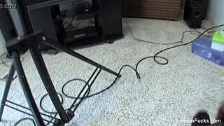 London Keyes Interracial BTS