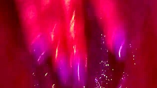 ebony babe fingers her wet pussy hard until she cums loudly in intense masturbation session