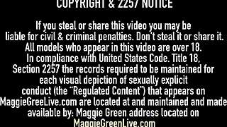 Massive Melons Maggie Green Blows A Dick With Vyxen Steel