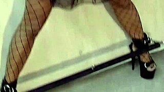 Beautiful milf helplessly squirts from intense pussy fucking with dildo