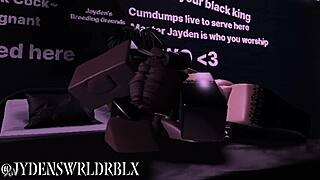 I fucked a snowbunny fan on Roblox