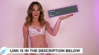 Daring Agent Provocateur Lingerie Try On by Hannahjames710