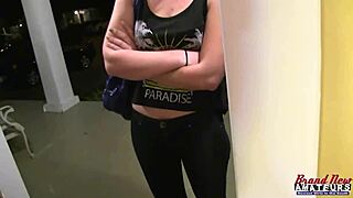 I’m obsessed, watching petite Olyssia and kinky Ryann lick twats and share my cock.