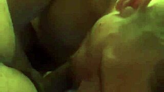 My heart races as my 18-year-old stepson gives me an intense blowjob, feeling so connected and overwhelmed