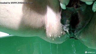 Wet Russian Girl Shows Hot Squirt and Pissing in Compilation
