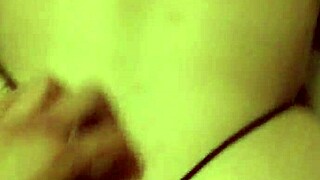 BBW Latina MILF Cupcake lounges in her sexy thong, feeling confident.