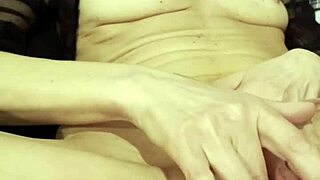 small tits oiled in lingerie reach homemade orgasm