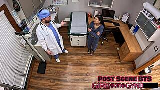 Bratty orphan Mya endures cheerleading physical humiliation