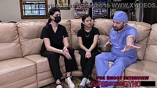 Bratty orphan Mya endures cheerleading physical humiliation