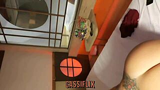 I Admire Cassiana Costa’s Skills with Big Black Tools