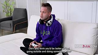 step mom jade greene revs up nicky rebel's sex drive with hot moves