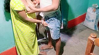 Bhabhi Caught Stepbrother While Fingering Her Huge Fat Clit