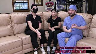 Bratty orphan Mya endures cheerleading physical humiliation