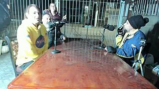 Ma Santos Oficial Binho Ted Inviting Rafa Otaku To Fuck Luana Reis Ass Live On Incancelaveis Podrecast