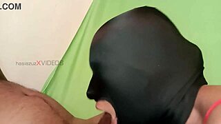 Indian babe with small tits takes it deep! 😍