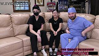 Bratty orphan Mya endures cheerleading physical humiliation