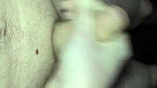 Masturbating Naked With Monster Cock Outdoors At Night