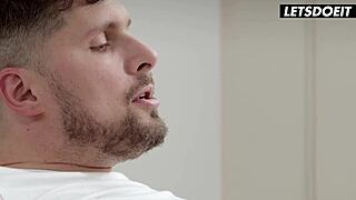 i get so horny in the morning, nesty needs her lover’s cock bad - letsdoeit