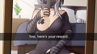 Hot Bitch Rides Dildo with Wild Fun.