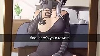 Hot Bitch Rides Dildo with Wild Fun.