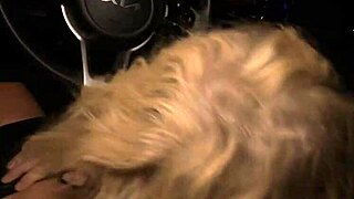 Desperate Taxi Driver Takes Wild Payment with Blonde Babe in Car