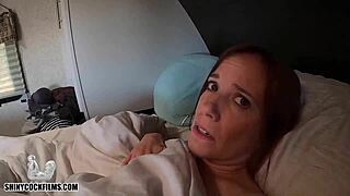 Stepmom Jane Cane Fucks Stepson Hard For Survival - Shiny Cock Films