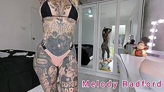 Amateur Milf Boldly Tries On G-String And Micro Bikini Showing Off Tits And Ass