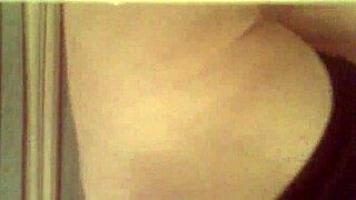 Wet hairy pussy masturbation in bathroom with big clit, tight and nude