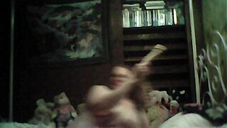 Watch me insert this dildo deep for intense anal orgasm