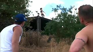 Sierra, take on Jenner and Trevor outdoors for wild anal fun. Let's do this!