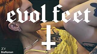 Bitch Controls You With Pussy And Feet