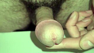 Frenulum edging leads to explosive cum in this intense session of pure release