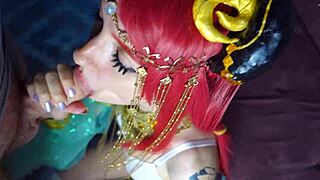 i convinced my naughty step sis to try a new position in our bedroom