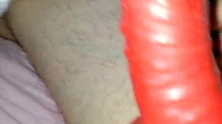 I put on this latex suit with sheath for my husband