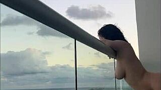 I feel strap-on love with this brunette milf in cancun